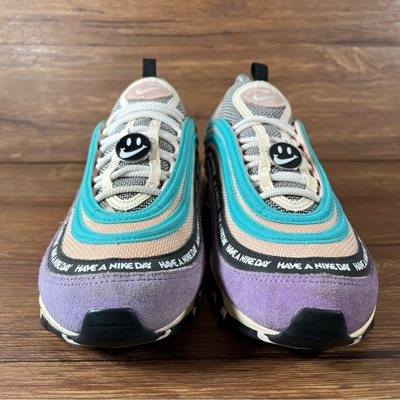 Nike Air Max 97 “Have a Nike Day” Low Top Athletic Sneakers Shoes Men’s Size 8 - Picture 6 of 11